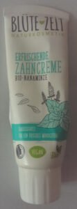 Blütezeit Naturkosmetik Blütezeit erfrischende Zahncreme mit Bio-Nanaminze