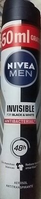 Black & White, Nivea, Nivea Men Invisible for Black & White