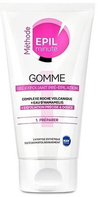body minute Gomme epil minute
