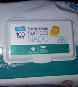 Bonpreu tovalloletes humides nado