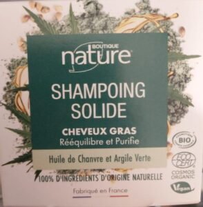 Boutique Nature Shampoing Solide – Cheveux Gras
