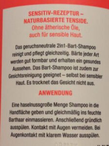 Brisk 2in1-Bart-Shampoo