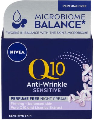 BRYNILD GRUPPEN AS Nivea Night Care Q10 Sensitive 50ml