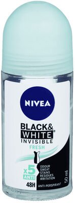 BRYNILD GRUPPEN AS Nivea Roll-On Black & White Fresh 50ml