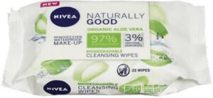 BRYNILD GRUPPEN AS Nivea Wipes Natural Good Cleansing Wipes 25stk