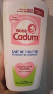 Cadum Bébé Cadum Lait de Toilette Nettoyant et Hydratant
