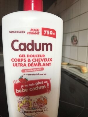 Cadum Cadum Gel Douceur Corps et Cheveux – Fraise