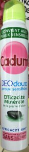 Cadum Deo Doux Efficacité Minérale de la pierre d’alun 48h