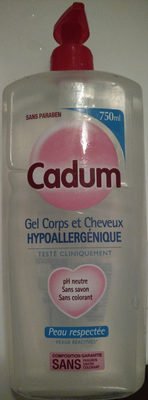 Cadum Gel corps et cheveux hypoallergénique