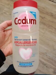 Cadum Gel lavant corps et cheveux hypoallergénique