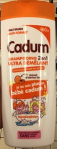 Cadum Shampooing 2 en 1 ultra démêlant
