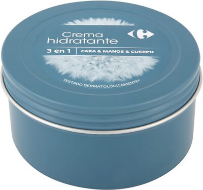 Carrefour Crema manos cara cuerpo lata