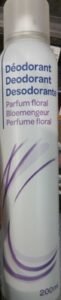 Carrefour Déodorant parfum floral
