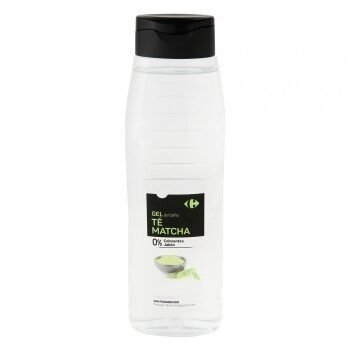 Carrefour Gel de baño 0 % te matcha