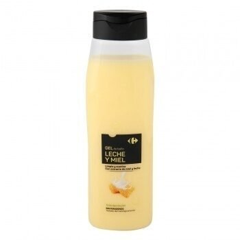 Carrefour Gel de baño leche y miel crf