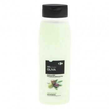 Carrefour Gel de baño oliva