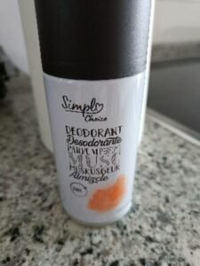 Carrefour, simply choice déodorant parfum musk 24h simply choice