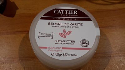 Cattier Beurre de Karité 100% bio