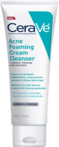 CeraVe Acne Foaming Cream Cleanser