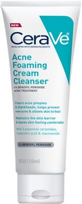 CeraVe Acne Foaming Cream Cleanser