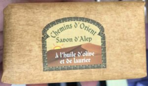 Chemins d’Orient Savon d’Alep à l’huile d’olive et de laurier