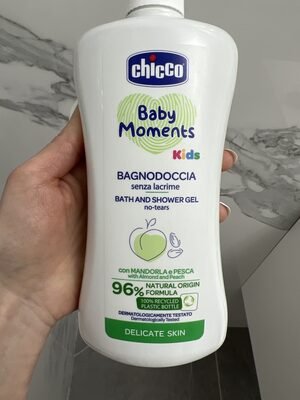 chicco Bath and shower gel Baby Moments Kids