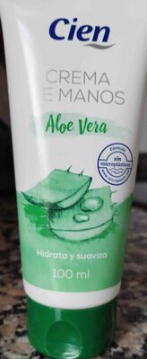 Cien Crema de manos aloe vera