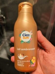 cien lait autobronzant