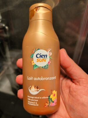 cien lait autobronzant
