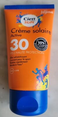 Cien sun crème solaire active 30 FPS haute protection