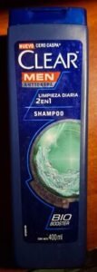 Clear,Unilever Sampoo limpieza diaria 2 en 1