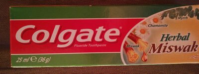 Colgate Colgate herbal miswak