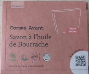Comme Avant savon à l’huile de Bourrache