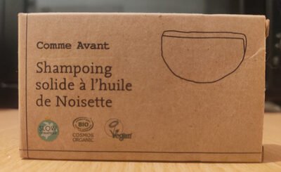 Comme Avant Shampoing solide à l’huile de Noisette
