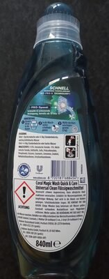 Coral Unilever Coral MAGIC WASH QUICK & CARE Universal Clean