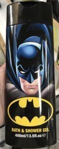 Corsair Toiletries Bath & Shower Gel Batman