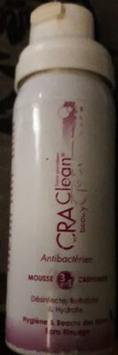 craclean antibactérien mousse