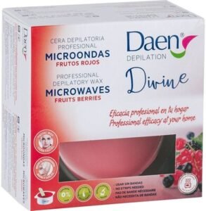 Daen Cera depilatoria profesional microondas frutos rojos