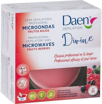 Daen Cera depilatoria profesional microondas frutos rojos