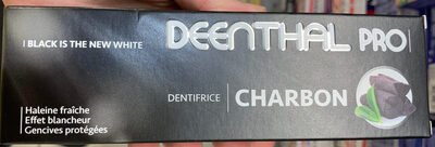 Deenthal Pro Dentifrice Charbon