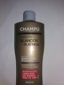 Deliplus Champú Cabellos Blancos y Platinos