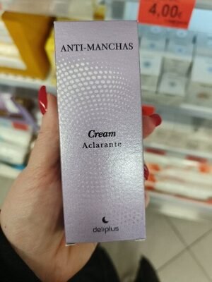 Deliplus Crema facial noche aclarante