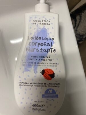 Deliplus Loción corporal infantil hidratante