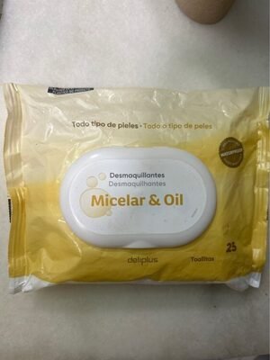 Deliplus Toallitas desmaquillantes Micelar & Oil