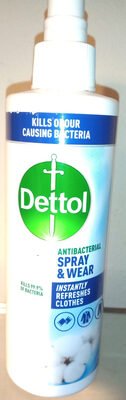 Dettol antibacterial spray & wear
