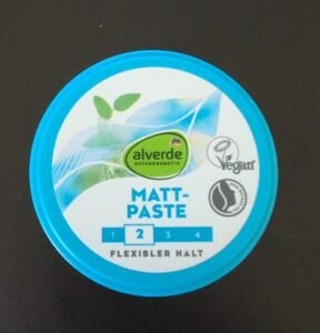 DM Alverde Naturkosmetik Matt-Paste Flexibler Halt 2/4