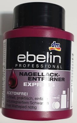 dm, ebelin professional Nagellackentferner Express