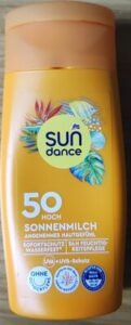 dm sun dance 50 Hoch Sonnenmilch