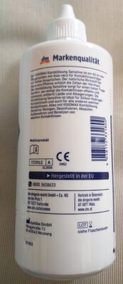 dm, visiomax Kombilösung sensitive (mit Aloe Vera)