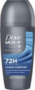 Dove Dove Men+Care Advanced Clean Comfort Antitranspirant Deodorant Roller